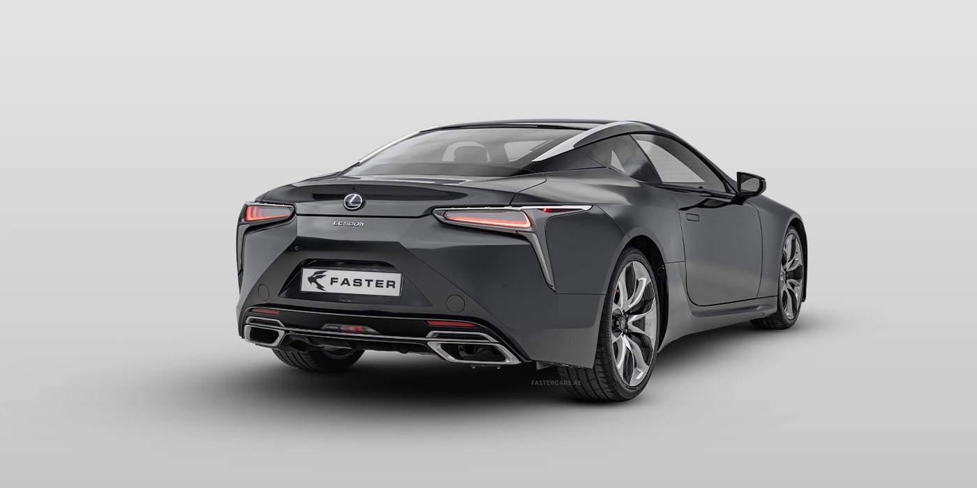 Lexus LC 500 Exterior Rear Side View